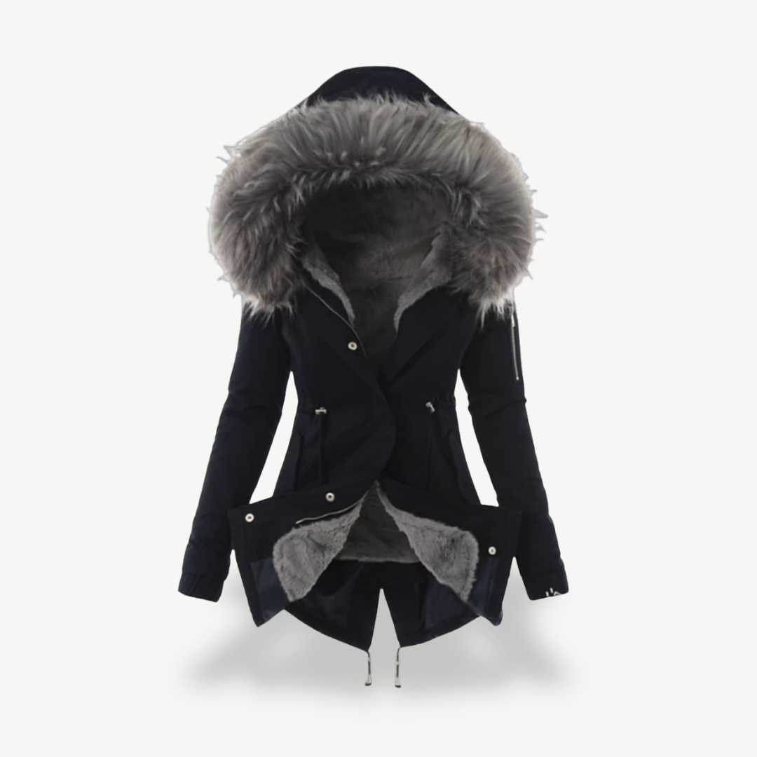 VogeLuxe | Women’s Sherpa Lined Hooded Parka 2