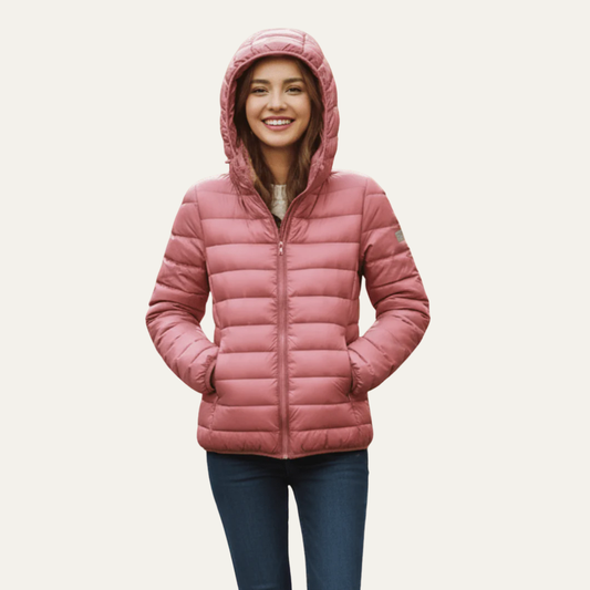 VogeLuxe | Women’s Shiny Ultralight Puffer Jacket 0