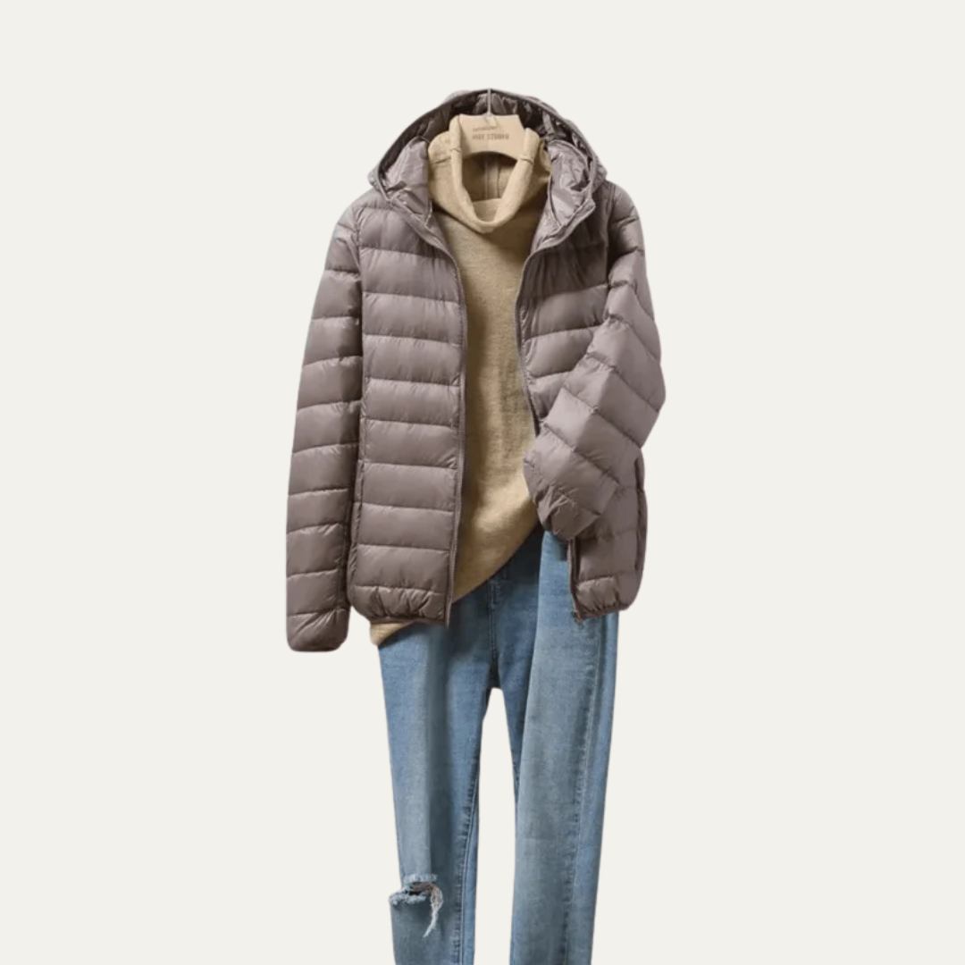 VogeLuxe | Women’s Shiny Ultralight Puffer Jacket 5