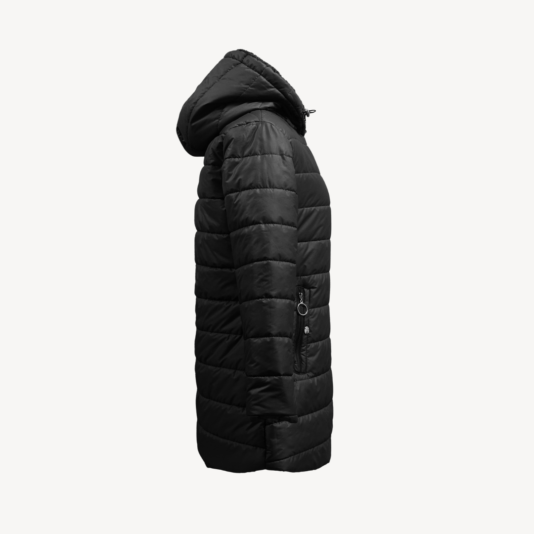 VogeLuxe | Women’s Slim Fit Plush Padded Jacket 1