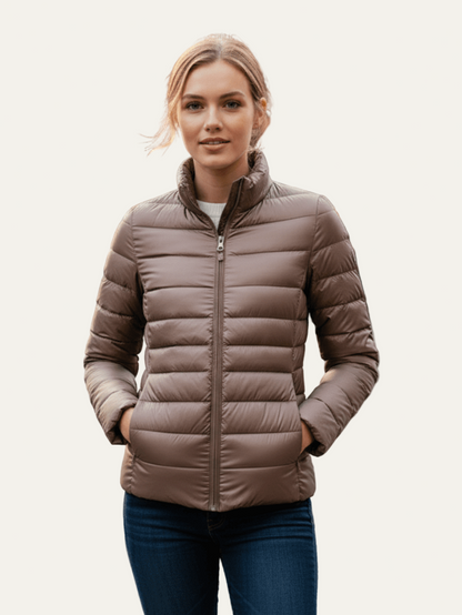 VogeLuxe | Women’s Slim Fitted Puffer Jacket 0