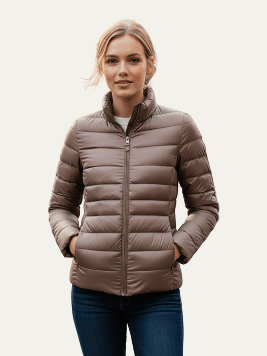 VogeLuxe | Women’s Slim Fitted Puffer Jacket 0