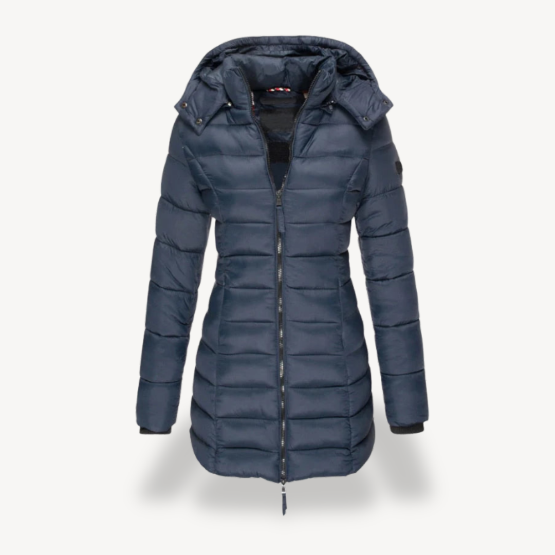 VogeLuxe | Women’s Slim Hooded Padded Jacket 0