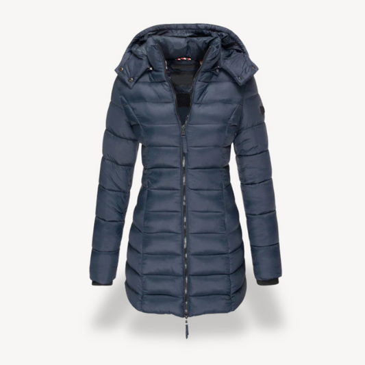 VogeLuxe | Women’s Slim Hooded Padded Jacket 0