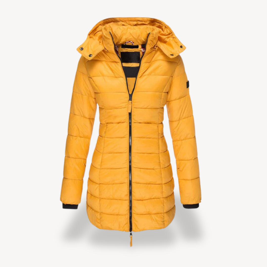VogeLuxe | Women’s Slim Hooded Padded Jacket 1