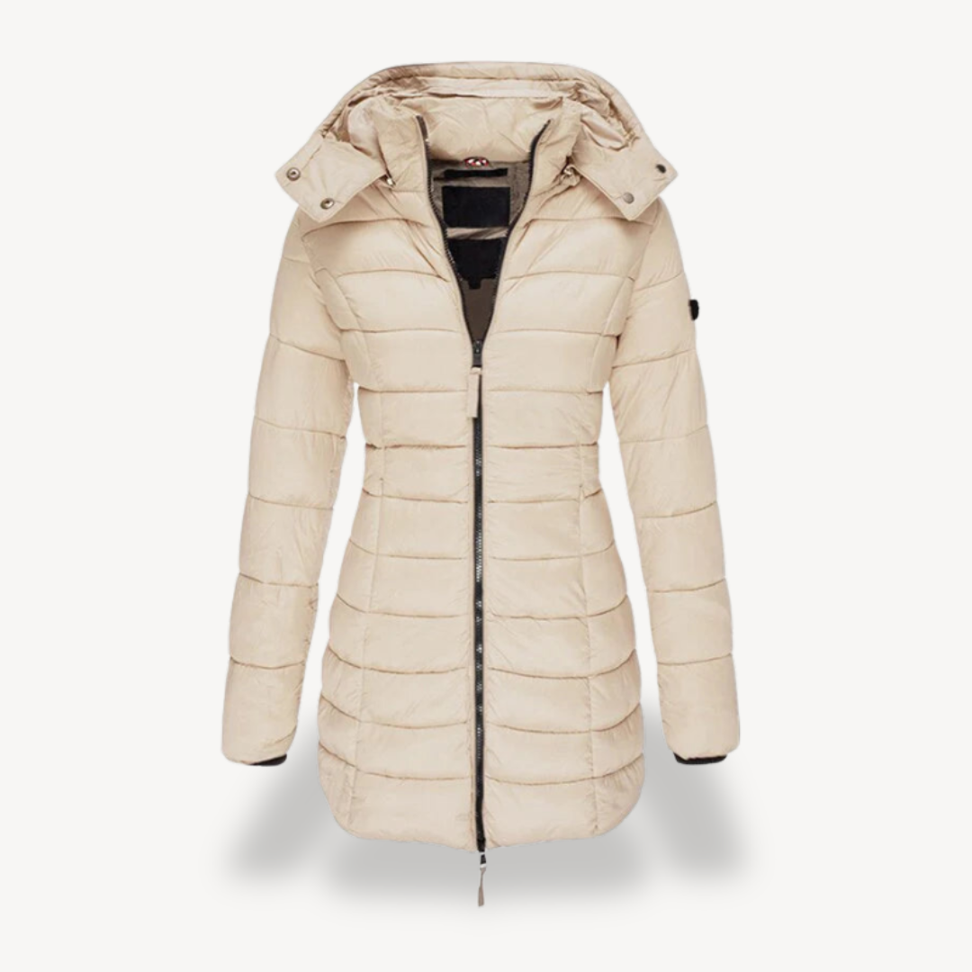 VogeLuxe | Women’s Slim Hooded Padded Jacket 2
