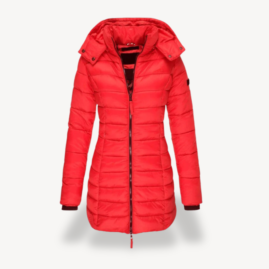 VogeLuxe | Women’s Slim Hooded Padded Jacket 5