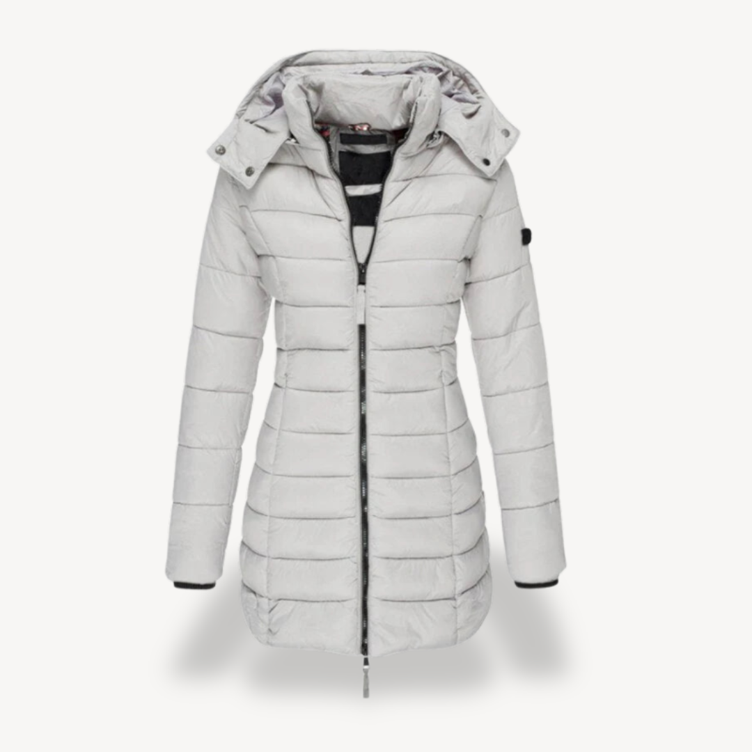 VogeLuxe | Women’s Slim Hooded Padded Jacket 6