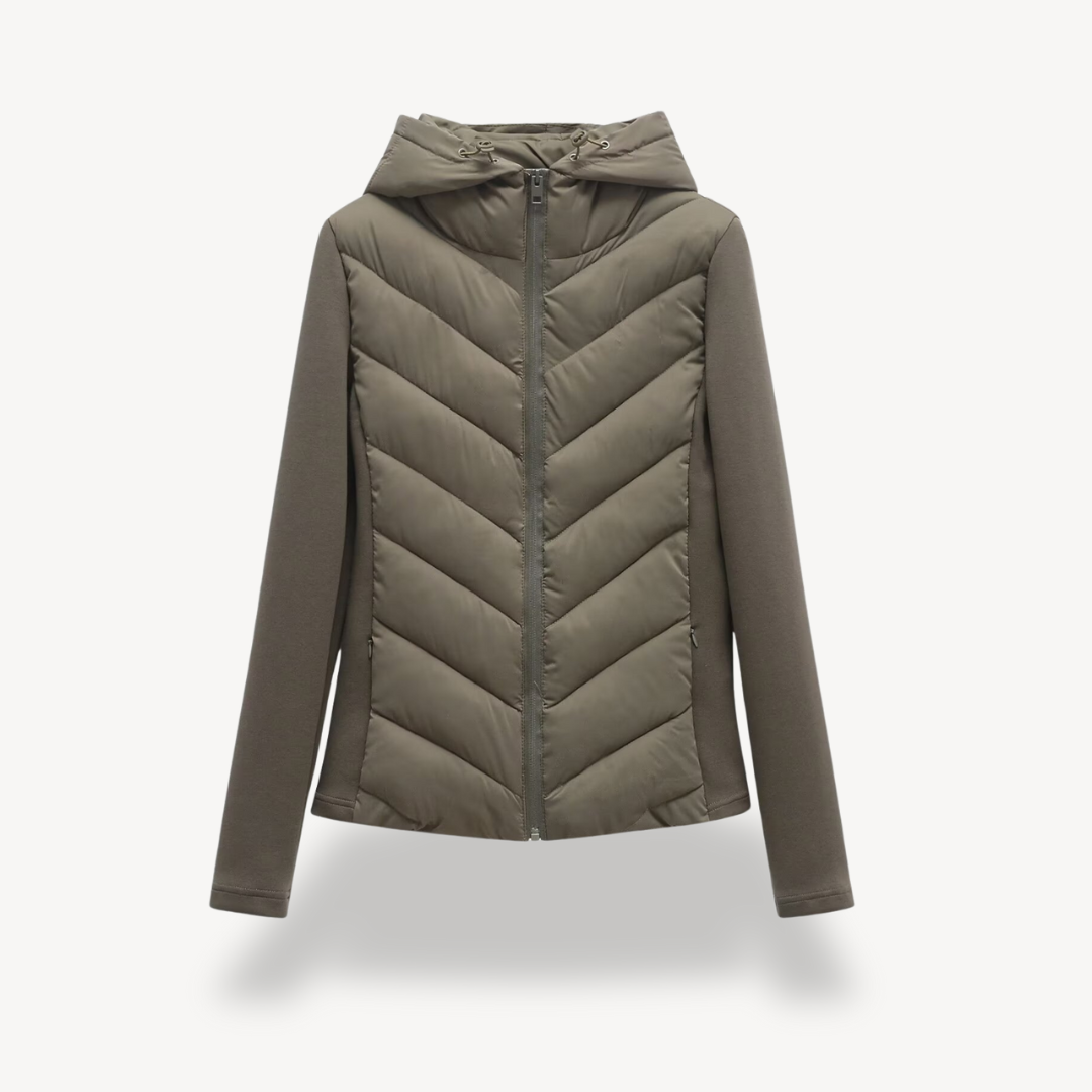 VogeLuxe | Women’s Slim Hooded Winter Parka 1