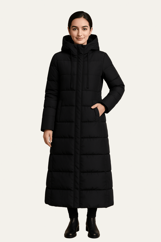 VogeLuxe | Women’s Slim Maxi Puffer Coat 0