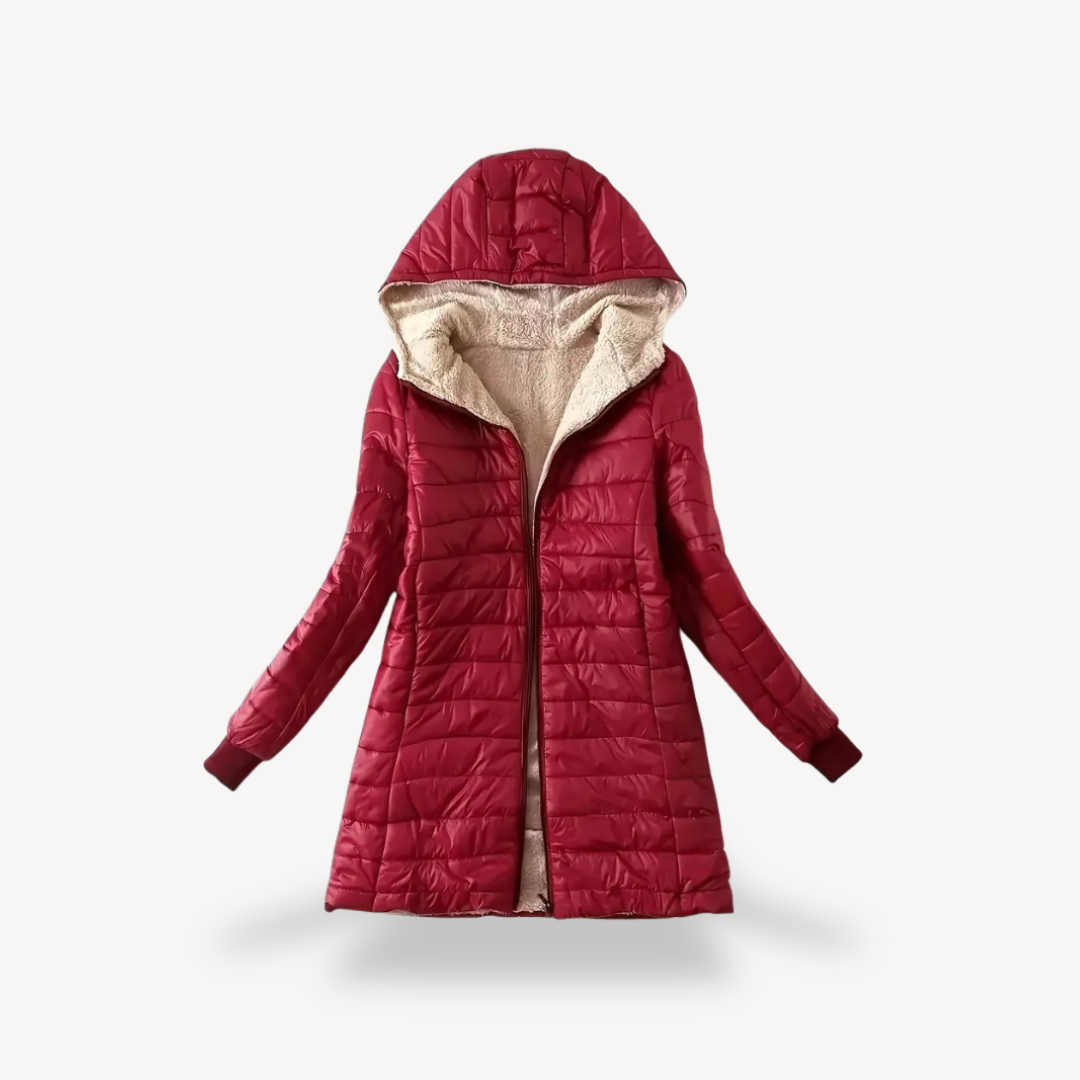 VogeLuxe | Women’s Soft Hooded Warm Coat 0