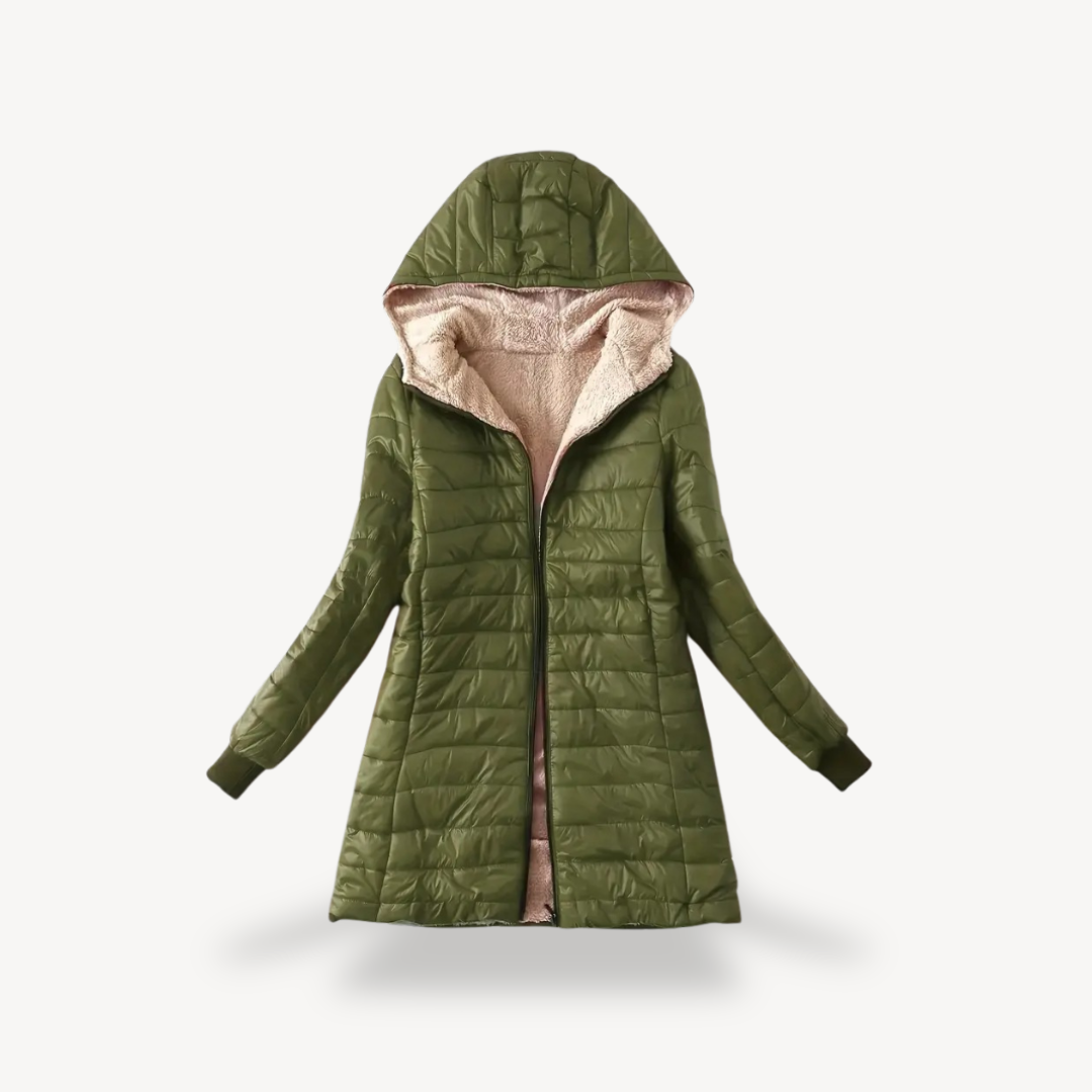VogeLuxe | Women’s Soft Hooded Warm Coat 1