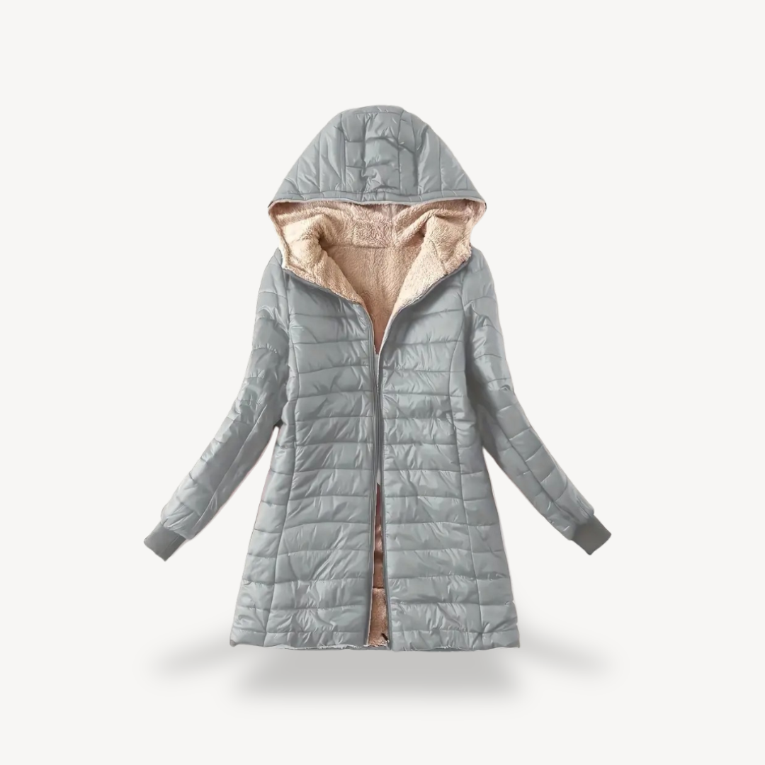 VogeLuxe | Women’s Soft Hooded Warm Coat 2