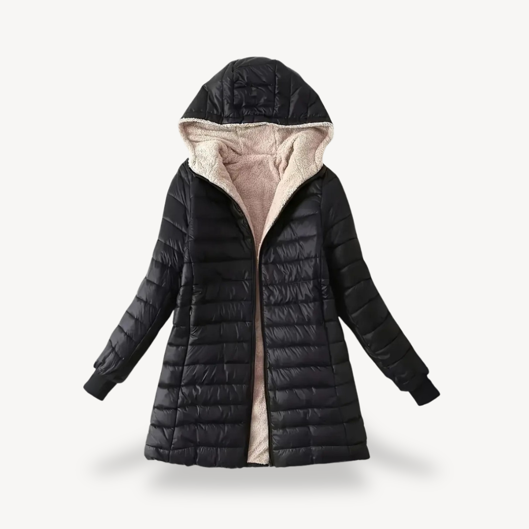 VogeLuxe | Women’s Soft Hooded Warm Coat 3