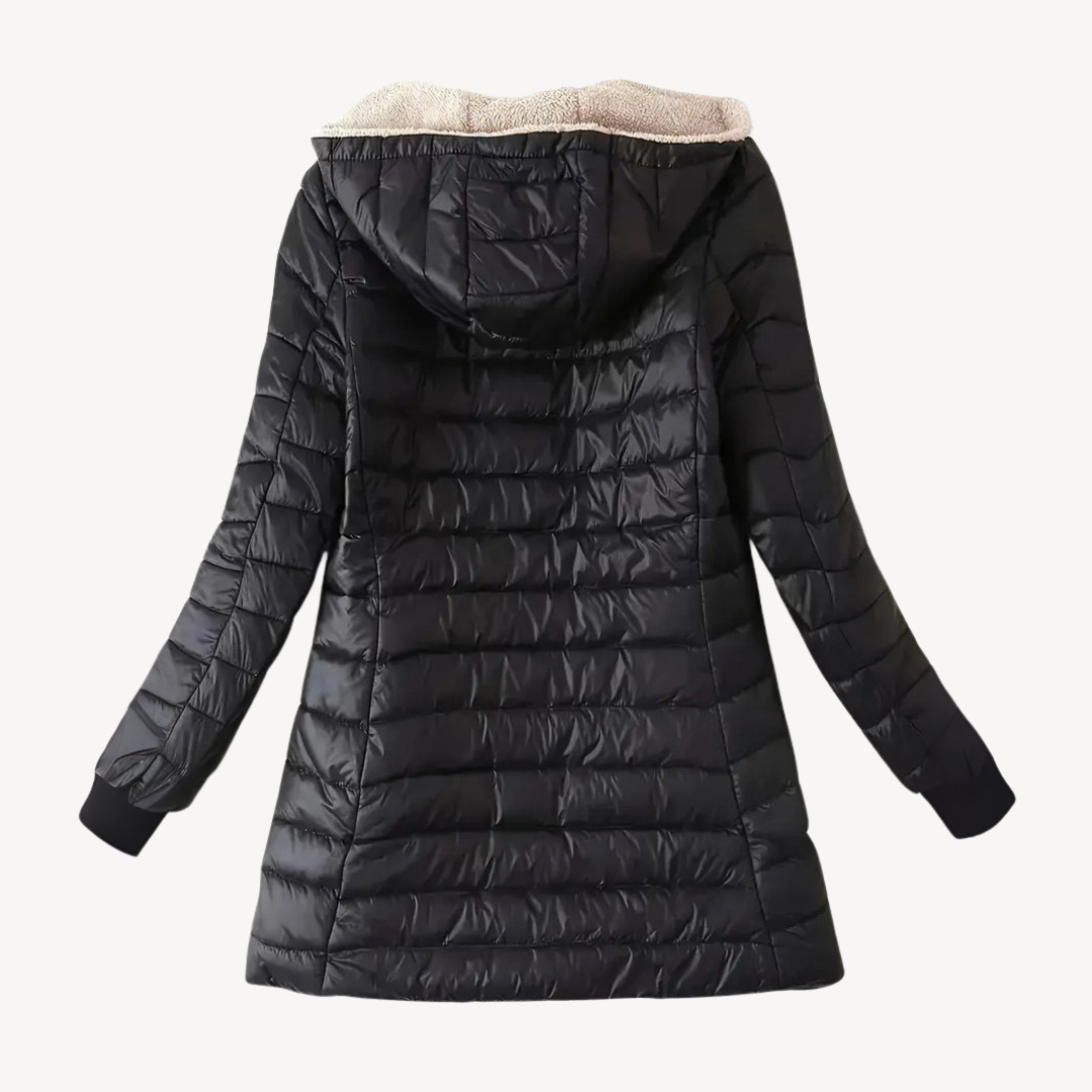 VogeLuxe | Women’s Soft Hooded Warm Coat 5