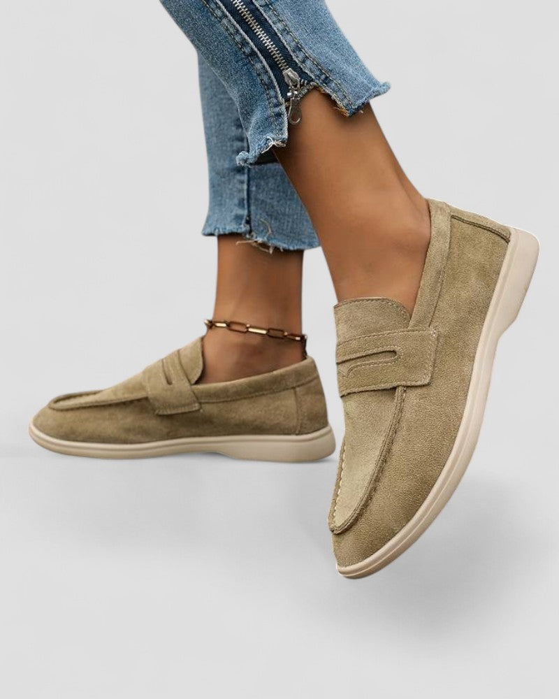 VogeLuxe | Women’s Soft Suede Slip-On Loafers 3