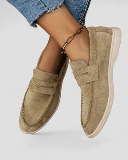 VogeLuxe | Women’s Soft Suede Slip-On Loafers 4