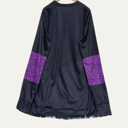 VogeLuxe | Women’s Starry Tree Christmas Sweatshirt 3