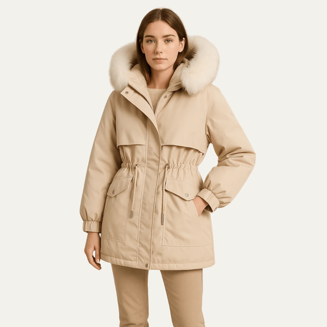 VogeLuxe | Women’s Stylish Hooded Parka Jacket 3