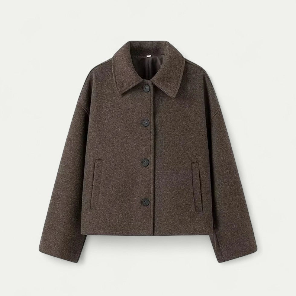 VogeLuxe | Women’s Tailored Cropped Coat 0