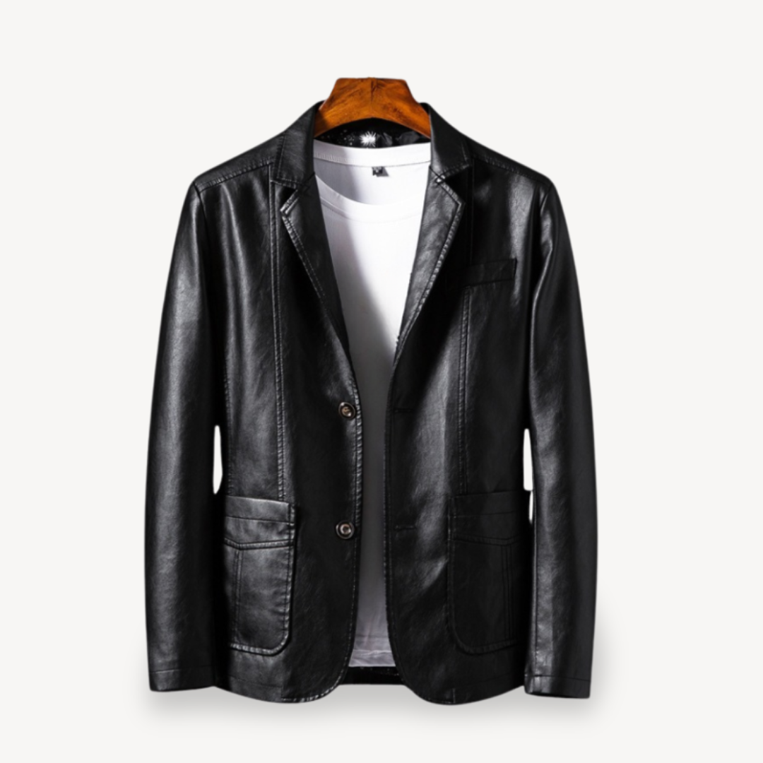 VogeLuxe | Women’s Trendy Biker Leather Jacket 2