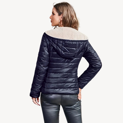 VogeLuxe | Women’s Ultra Light Hooded Puffer Jacket 3