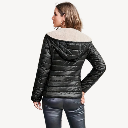 VogeLuxe | Women’s Ultra Light Hooded Puffer Jacket 5