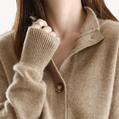 VogeLuxe | Women’s Vintage Cashmere Knitted Cardigan 4