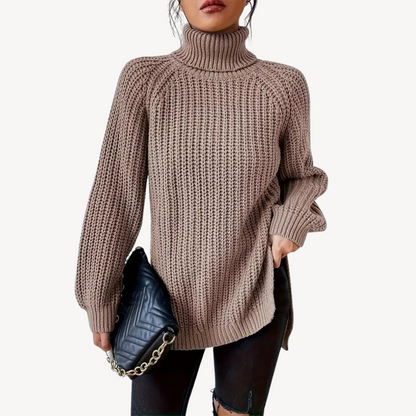 VogeLuxe | Women’s Y2K Turtleneck Knit Sweater 2