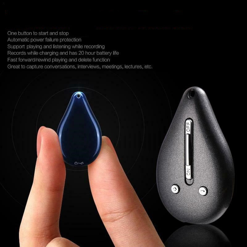 Compact Digital Voice Recorder Keychain