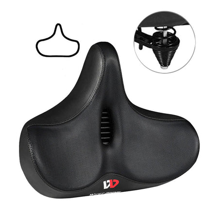 Soft Cushion Extra Wide Bike Seat for Comfortable Rides