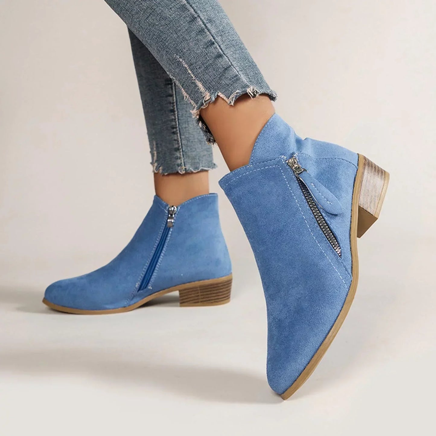 Emma | Black Ankle Boots-3
