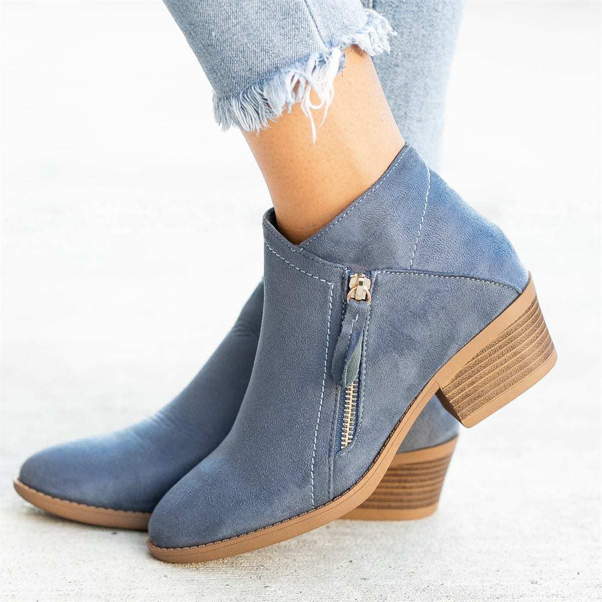 Emma | Black Ankle Boots-1