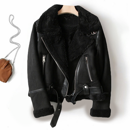 Variant image for Emma | Leather Jacket Women-6