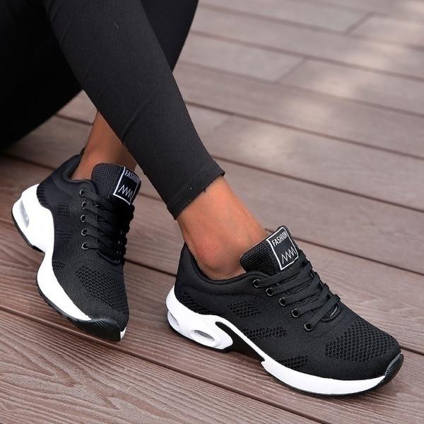 Breathable Lightweight Women's Athletic Slip On Sneakers
