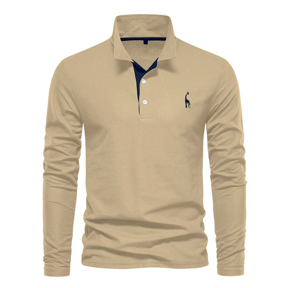 Men's Classic Fit Polo Shirt Comfortable Everyday Wear