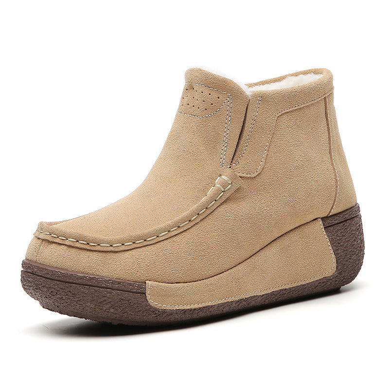 Insulated Blue Winter Boots | Women's Footwear - Luxivelle