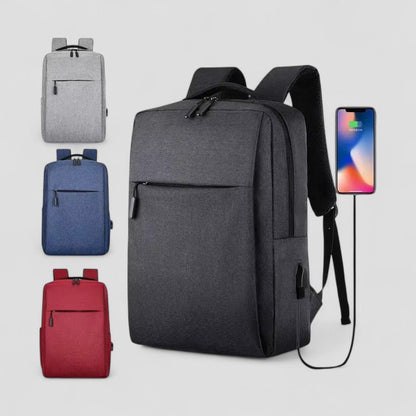 Waterproof Laptop Backpack with USB Charging Port 1