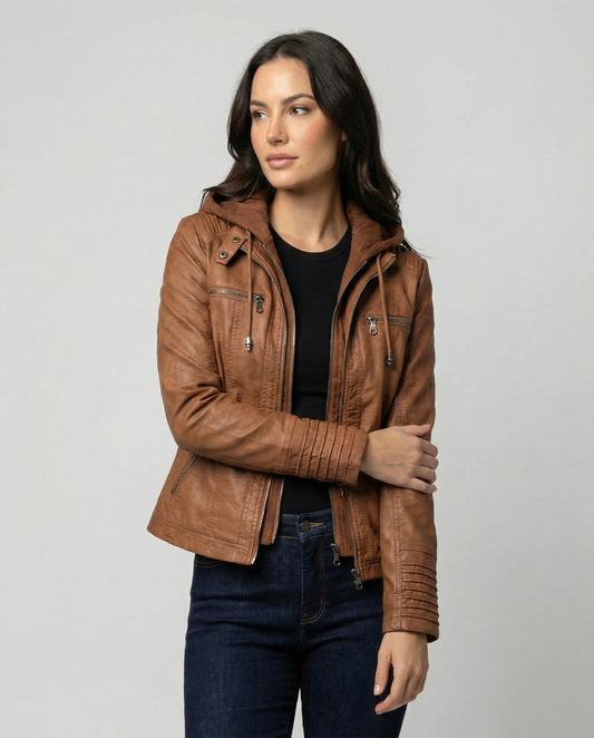 Waterproof Hooded Women's Winter Coat - Luxivelle
