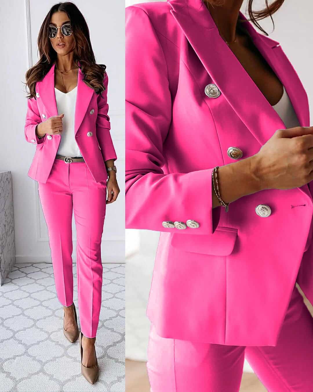 Classic Two Piece Women's Suit Set