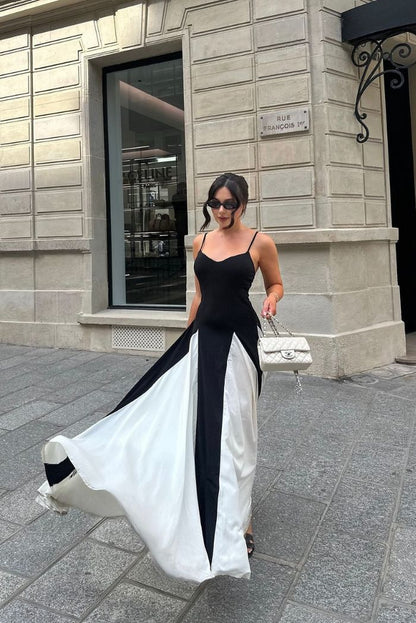 Elegant Long Sleeve Maxi Dress
