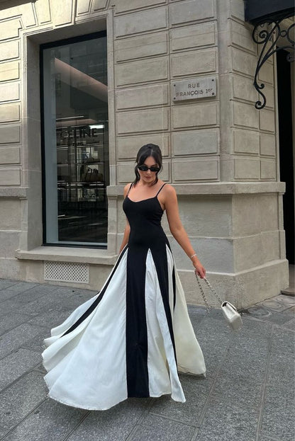 Elegant Long Sleeve Maxi Dress