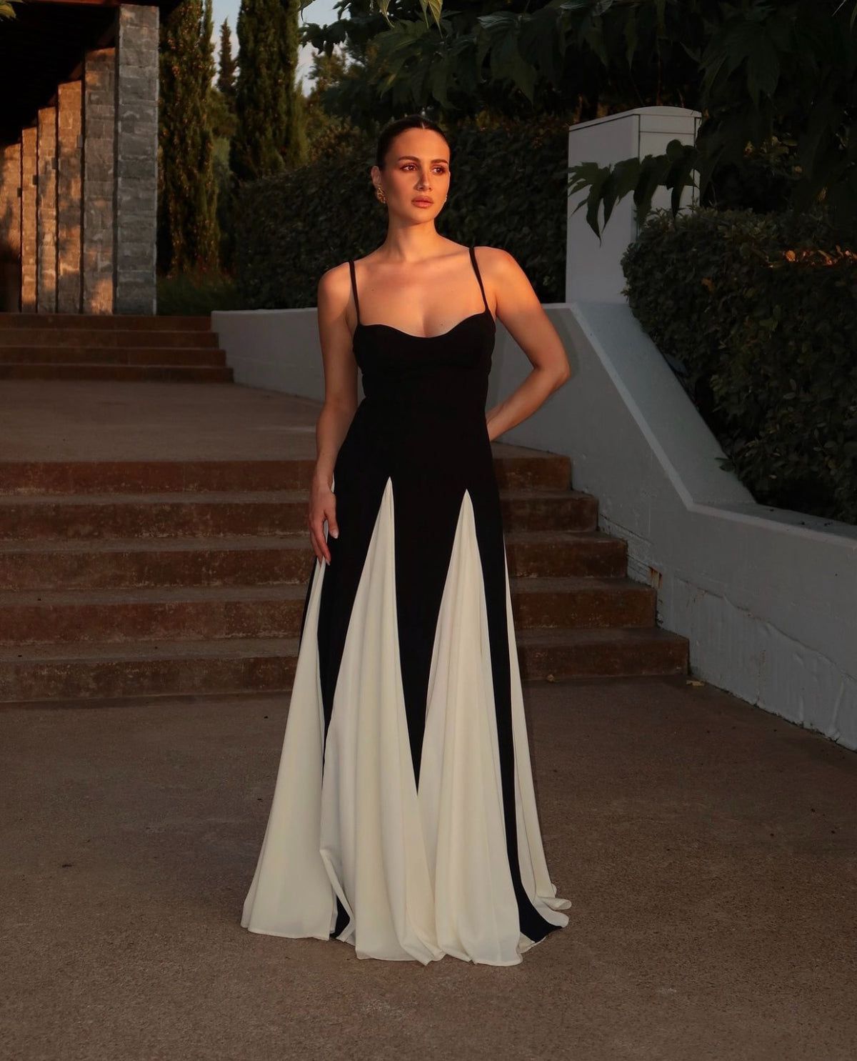 Elegant Long Sleeve Maxi Dress