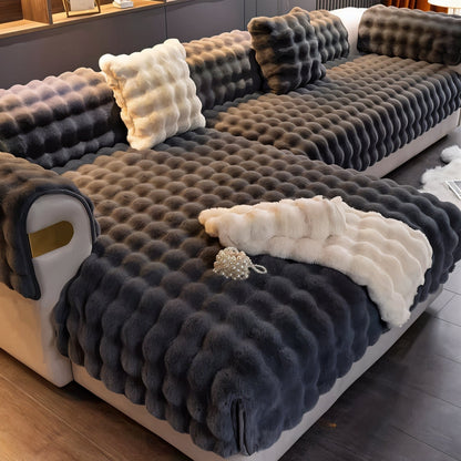 Plush Velvet Furniture Protector Cover