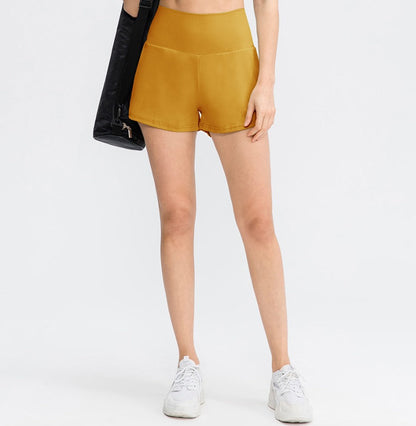 Variant image for Margarethe Yoga Shorts - 2-in-1 High Waist with Pockets, Breathable Fabric-31