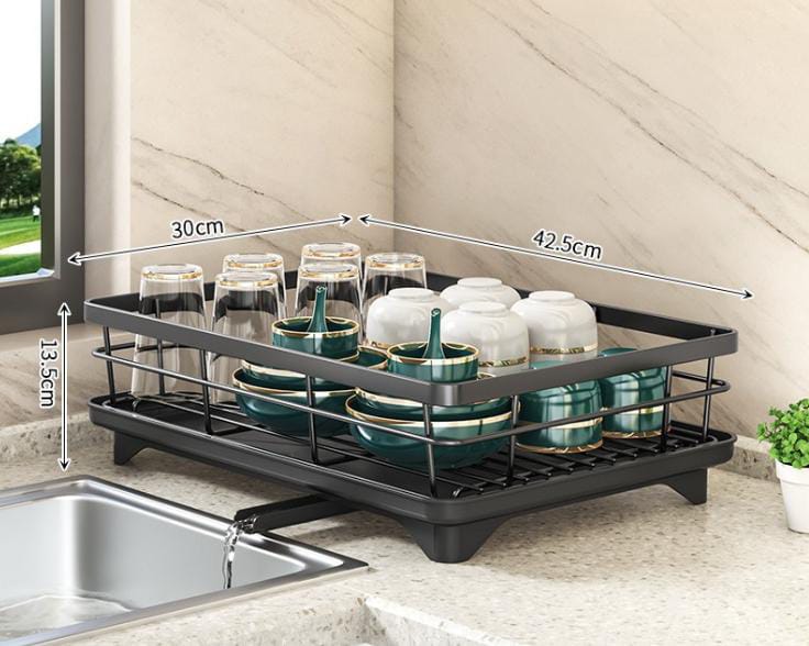 Compact Folding Dish Rack