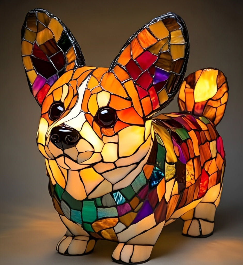 Pet Memorial Dog Night Light Lamp