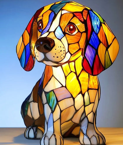 Pet Memorial Dog Night Light Lamp