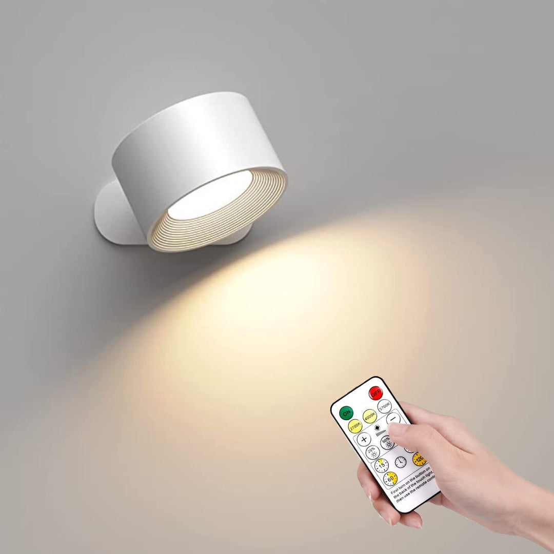Bright Wireless LED Wall Light with Remote Timer