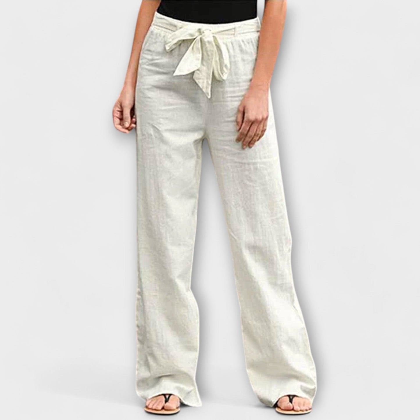 Comfortable Linen Wide Leg Pants Women - Luxivelle
